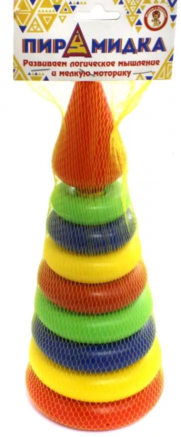 Пирамидка 8 колец большая "Конус" обложка книги