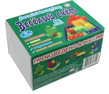 Логический конструктор Веселый счет обложка книги