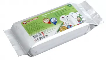 Паста для моделирования отвердевающая (250 гр, белая) (B25083) обложка книги