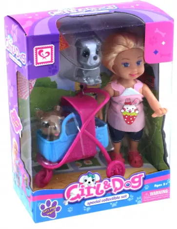 Кукла с собачкой и аксессуарами в коробке (MX0111304) обложка книги