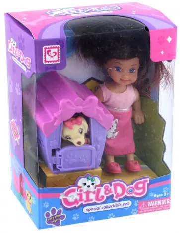 Кукла с собачкой в будке и аксессуарами (MX0111305) обложка книги