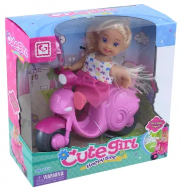 Кукла с мото, и аксессуарами в коробке (MX0111308) обложка книги