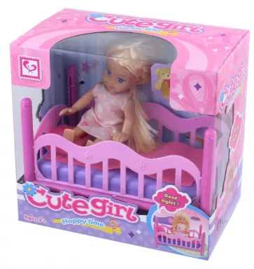 Кукла с кроватью и аксессуарами в коробке (MX0111312) обложка книги
