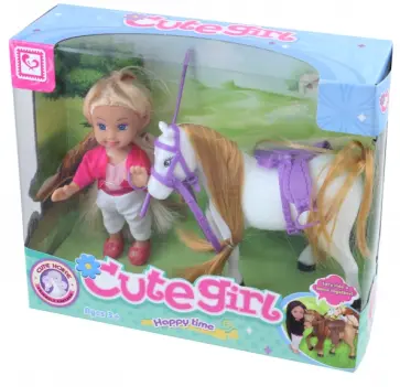 Кукла с лошадкой в коробке 20,3*17,5*6 см (MX0111318) обложка книги