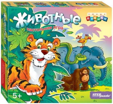 Развивающая игра "Животные" (87402) обложка книги
