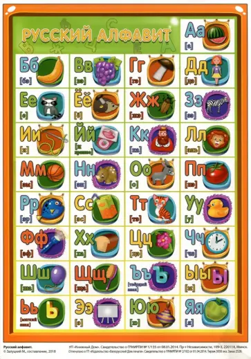 Русский алфавит. Пиши правильно, А5 (З-2528) обложка книги