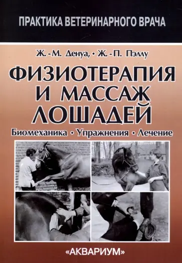 Денуа, Пэллу - Физиотерапия и массаж лошадей. Биомеханика. Упражнения. Лечение Денуа, Пэллу - Физиотерапия и массаж лошадей. Биомеханика. Упражнения. Лечение обложка книги