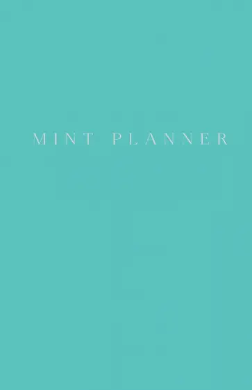 Mint Planner Mint Planner обложка книги