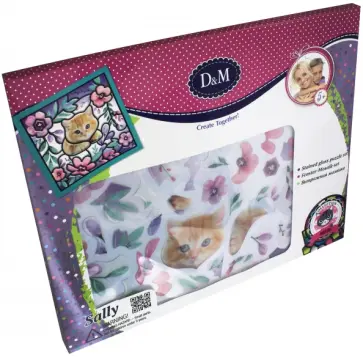 Витражная мозаика "Котенок Салли" Мяу (66772) обложка книги