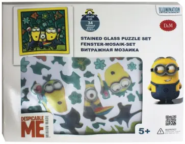 Витражная мозаика "Вечеринка" Minions (66770) обложка книги