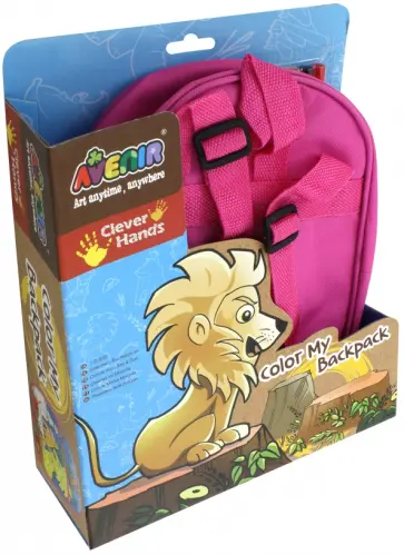 Набор. Раскрась свой рюкзачок "Джунгли" (AL2045) Набор. Раскрась свой рюкзачок "Джунгли" (AL2045) обложка книги