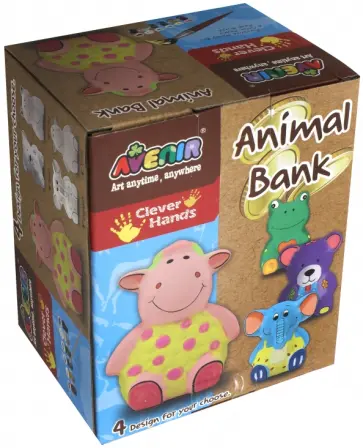 Набор для росписи копилки "Овечка" (AL2017) обложка книги