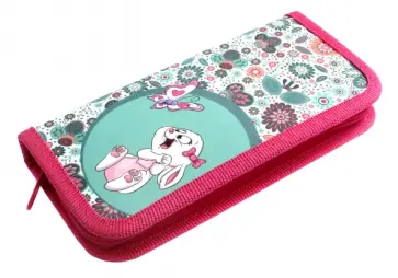 Пенал 1 отделение "Зайка-лапочка" (850900) обложка книги