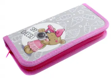 Пенал 1 отделение "Мишка-малышка" (850901) обложка книги