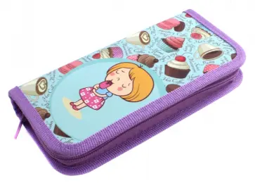 Пенал 1 отделение "Сладкоежка" (850902) обложка книги