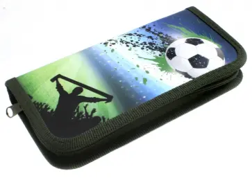 Пенал 1 отделение "Футбол" (850905) обложка книги