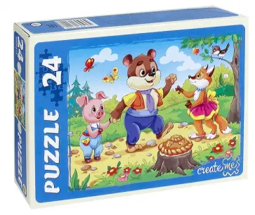 Пазл "Каравай" (24 элемента) (ПУ24-7290) обложка книги