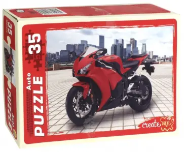 MAXI Puzzle-35 "Мото и город" (ПУ35-5910) обложка книги