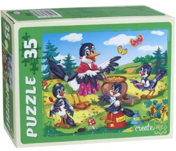 MAXI Puzzle-35 "Сорока-белобока" (ПУ35-7272) обложка книги