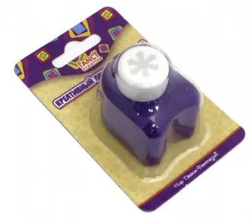 Панч креативный одинарный "Снежинка" (d = 13 мм) (FDP103/6) обложка книги