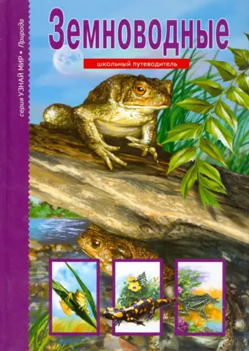 Екатерина Голубева - Земноводные. Школьный путеводитель Екатерина Голубева - Земноводные. Школьный путеводитель обложка книги