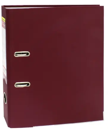 Папка-регистратор (A4, 50 мм, бордовый) (355020-27) обложка книги