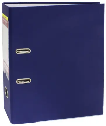 Папка-регистратор (A4, 75 мм, синий) (355021-02) обложка книги