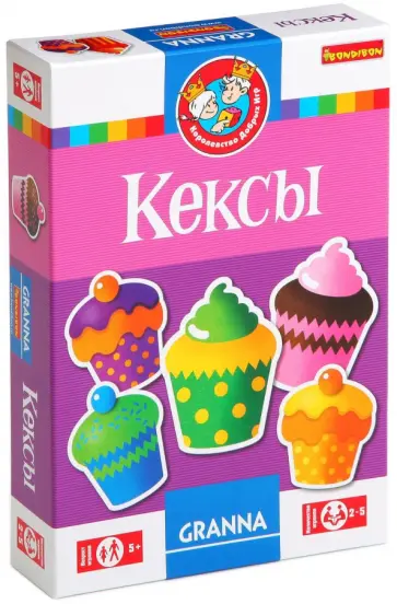 Игра настольная "Кексы" (ВВ1270) обложка книги