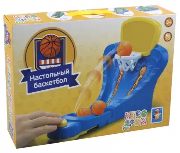 Игра "Настольный баскетбол" (Т10823) обложка книги