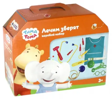 Игровой набор "Лечим зверят" (22231) Игровой набор "Лечим зверят" (22231) обложка книги