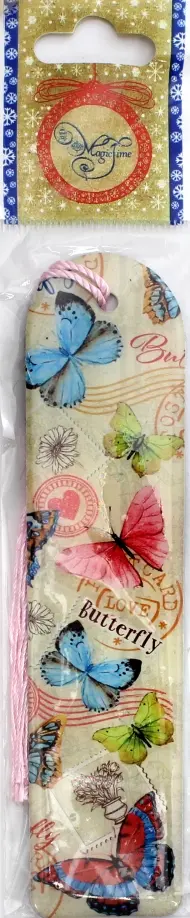 Закладка для книг "Бабочки" (75684) Закладка для книг "Бабочки" (75684) обложка книги