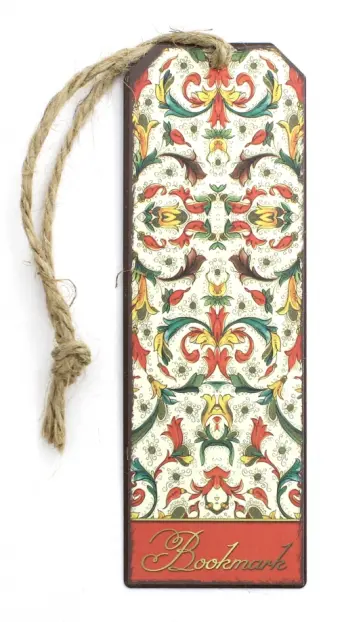 Закладка для книг "Цветочный узор" (43579) Закладка для книг "Цветочный узор" (43579) обложка книги