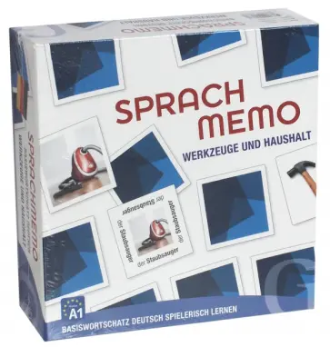 Sprachmemo Deutsch. Werkzeuge und Haushalt. Sprachspiel обложка книги