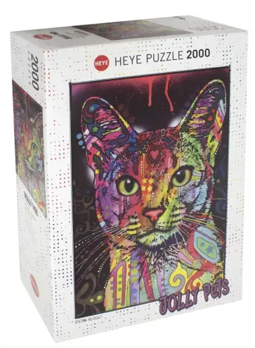 Пазл Абиссинская кошка, 2000 элементов обложка книги