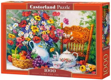 Пазл "Время для чаепития" (1000 элементов) (C-103836) обложка книги