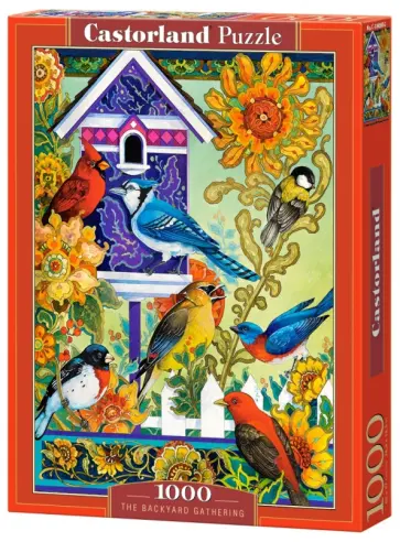 Пазл "Птичий дом" (1000 элементов) (C-104000) обложка книги