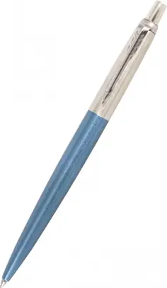 Ручка гелевая автоматическая Jotter Core K65 Waterloo Blue, черная обложка книги