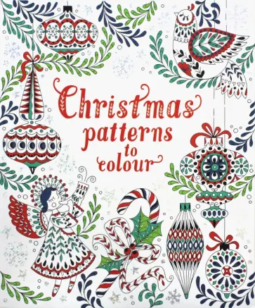Emily Bone - Christmas Patterns to Colour обложка книги