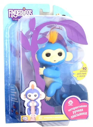 Интерактивная обезьянка "Борис" (3703A) обложка книги