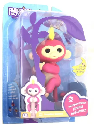 Интерактивная обезьянка "Белла" (3705A) обложка книги