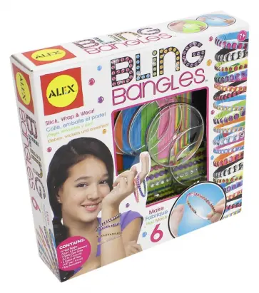 Набор для создания браслетов "Сияющие стразы" (1732) обложка книги