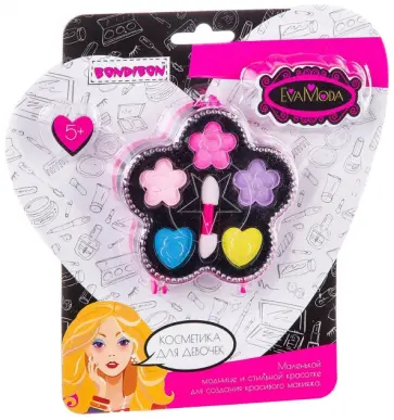 Набор декоративной косметики. Цветок с тенями для век (ВВ2240) обложка книги