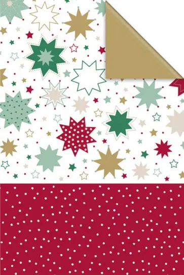 Бумага упаковочная 0,7x2м "Duo Mael" (917272) обложка книги