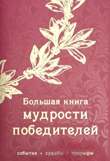Большая книга мудрости победителей обложка книги