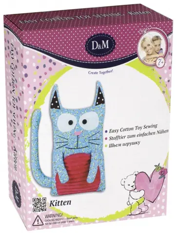 Шьем игрушку "Котик" обложка книги