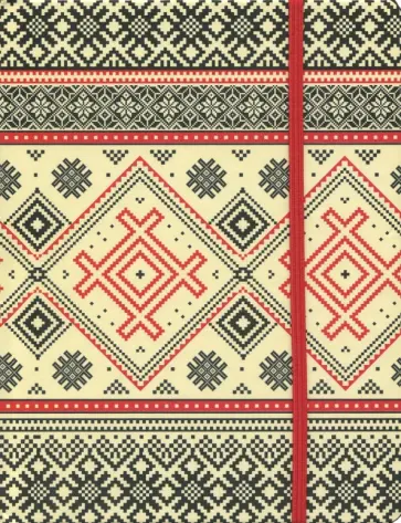 Блокнот "Орнамент" (96 листов, А5, в точку) обложка книги