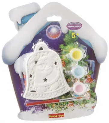 Елочное украшение своими руками "Колокольчик" (ВВ1602) обложка книги