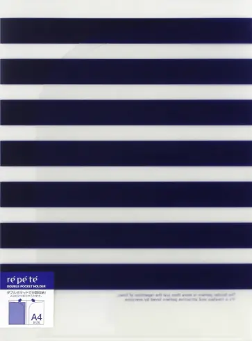 Папка-уголок А4 Repete темно-синий (F-VFH104DB) обложка книги