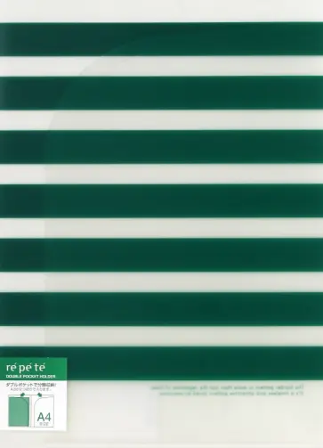 Папка-уголок А4 Repete зеленый (F-VFH104G) обложка книги