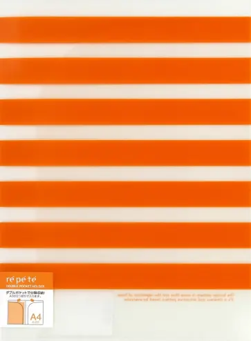 Папка-уголок А4 Repete оранжевый (F-VFH104YR) обложка книги
